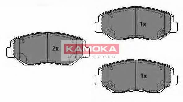 Kamoka JQ1013316 Гальмівні колодки передні, комплект JQ1013316: Купити в Україні - Добра ціна на EXIST.UA!