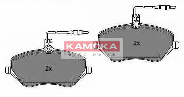 Kamoka JQ1013452 Гальмівні колодки передні, комплект JQ1013452: Купити в Україні - Добра ціна на EXIST.UA!