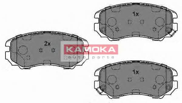Kamoka JQ1013466 Гальмівні колодки передні, комплект JQ1013466: Приваблива ціна - Купити в Україні на EXIST.UA!