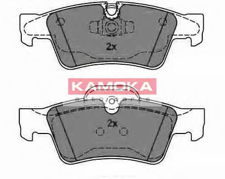 Kamoka JQ1013662 Гальмівні колодки задні, комплект JQ1013662: Купити в Україні - Добра ціна на EXIST.UA!