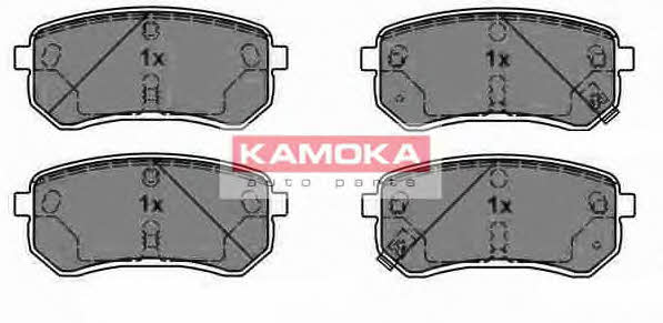 Kamoka JQ1013804 Гальмівні колодки задні, комплект JQ1013804: Купити в Україні - Добра ціна на EXIST.UA!