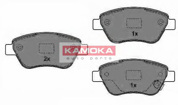 Kamoka JQ1013840 Гальмівні колодки передні, комплект JQ1013840: Купити в Україні - Добра ціна на EXIST.UA!
