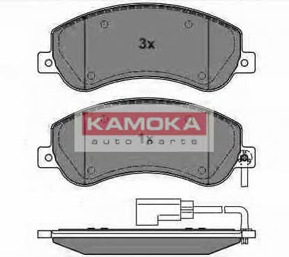 Kamoka JQ1013856 Гальмівні колодки передні, комплект JQ1013856: Купити в Україні - Добра ціна на EXIST.UA!