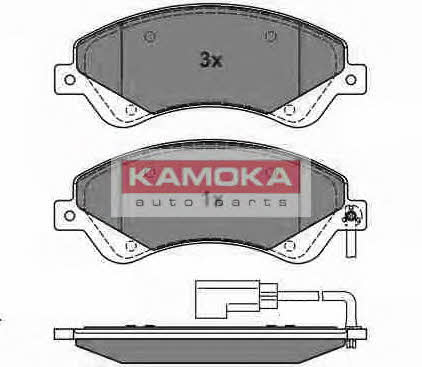 Kamoka JQ1013858 Гальмівні колодки передні, комплект JQ1013858: Купити в Україні - Добра ціна на EXIST.UA!