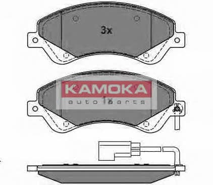JQ1013858 Kamoka Тормозные колодки дисковые передние, комплект
