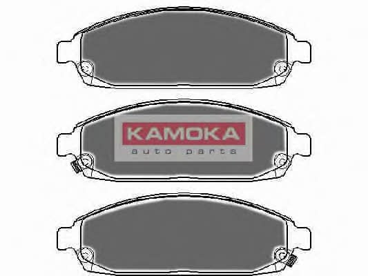 Kamoka JQ1018004 Гальмівні колодки передні, комплект JQ1018004: Купити в Україні - Добра ціна на EXIST.UA!