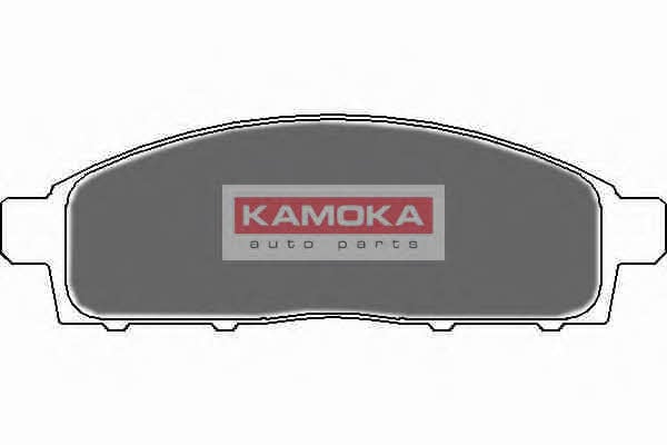 JQ1018046 Kamoka Тормозные колодки дисковые передние, комплект