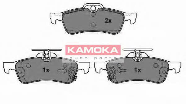 Kamoka JQ1018082 Гальмівні колодки задні, комплект JQ1018082: Купити в Україні - Добра ціна на EXIST.UA!