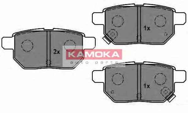 Kamoka JQ1018084 Гальмівні колодки задні, комплект JQ1018084: Купити в Україні - Добра ціна на EXIST.UA!