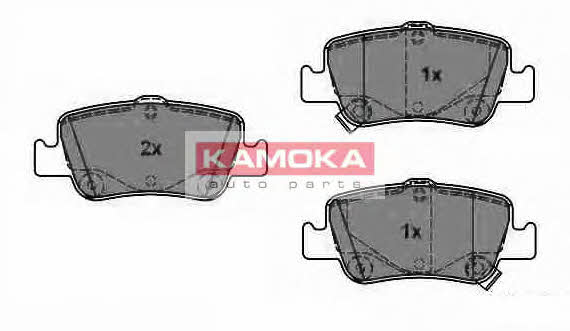 Kamoka JQ1018096 Гальмівні колодки задні, комплект JQ1018096: Приваблива ціна - Купити в Україні на EXIST.UA!