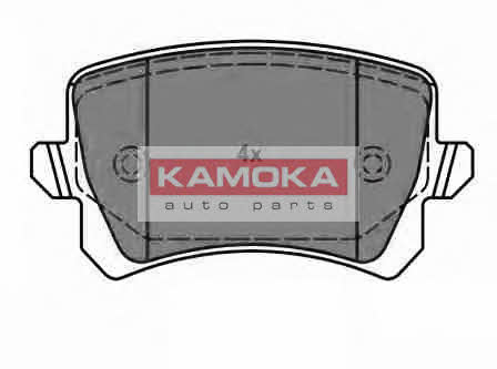 Kamoka JQ1018116 Гальмівні колодки задні, комплект JQ1018116: Приваблива ціна - Купити в Україні на EXIST.UA!