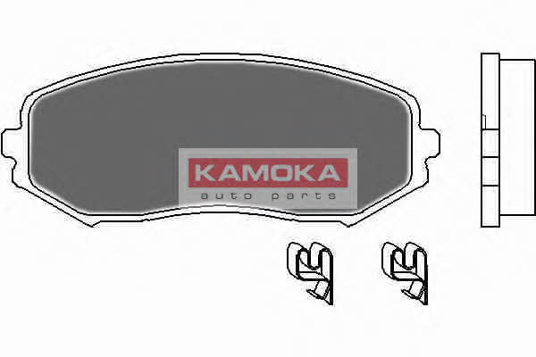 Kamoka JQ1018120 Гальмівні колодки передні, комплект JQ1018120: Купити в Україні - Добра ціна на EXIST.UA!