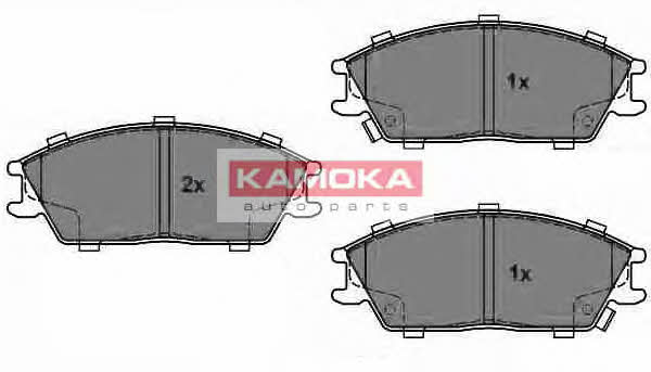 Kamoka JQ1018152 Гальмівні колодки, комплект JQ1018152: Купити в Україні - Добра ціна на EXIST.UA!