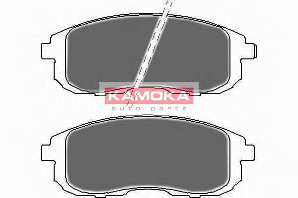 Kamoka JQ1018224 Гальмівні колодки передні, комплект JQ1018224: Купити в Україні - Добра ціна на EXIST.UA!