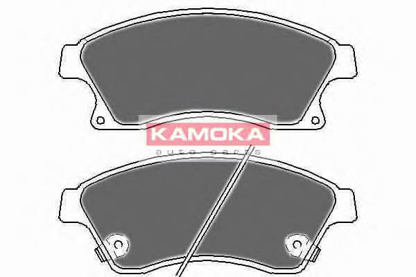 Kamoka JQ1018524 Гальмівні колодки передні, комплект JQ1018524: Купити в Україні - Добра ціна на EXIST.UA!