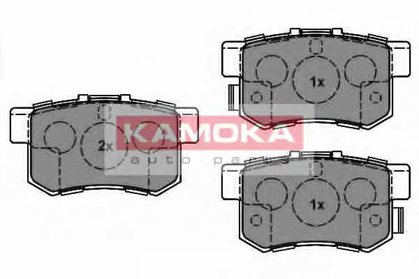 Kamoka JQ1018538 Гальмівні колодки задні, комплект JQ1018538: Купити в Україні - Добра ціна на EXIST.UA!