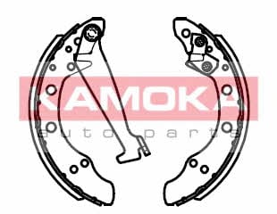 Kamoka JQ202007 Колодки гальмівні барабанні, комплект JQ202007: Купити в Україні - Добра ціна на EXIST.UA!
