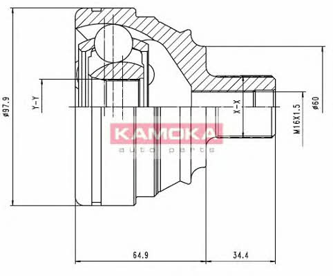 6426 Kamoka Шарнир равных угловых скоростей (ШРУС)