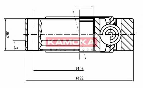 ШРУС привода Mercedes V-Class (Мерседес В Класс): 8047 Kamoka Шарнир равных угловых скоростей (ШРУС)