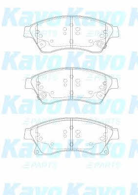 Купити Kavo parts BP-1017 за низькою ціною в Україні!