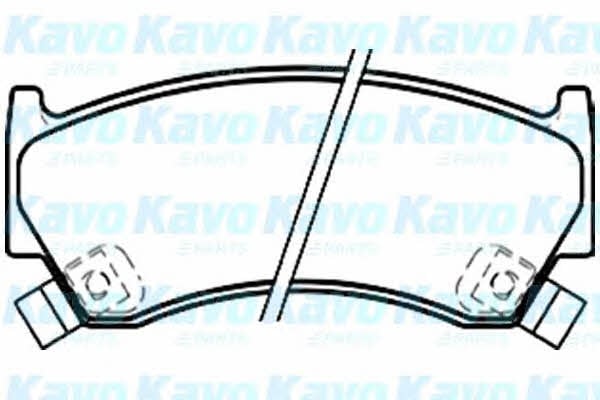 BP6565 Kavo parts Тормозные колодки дисковые, комплект