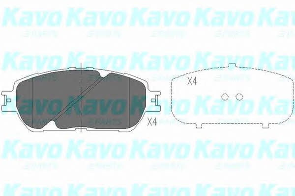 KBP9090 Kavo parts Тормозные колодки дисковые, комплект