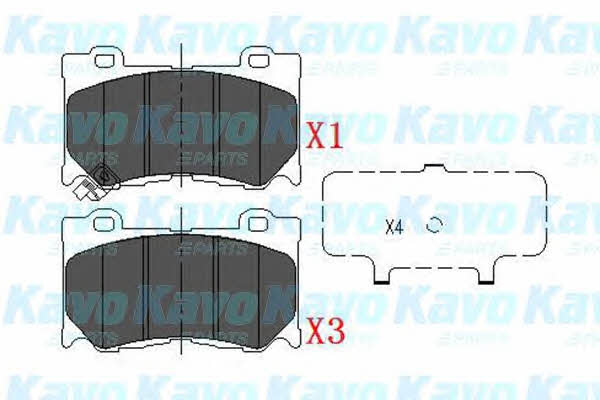 Купити Kavo parts KBP-6581 за низькою ціною в Україні!