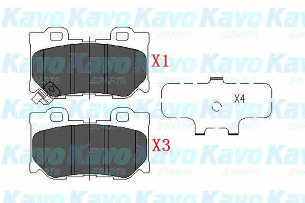 Купити Kavo parts KBP-6582 за низькою ціною в Україні!