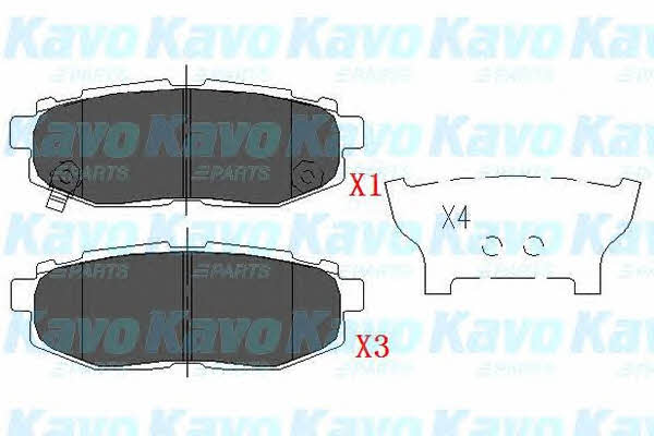 Купити Kavo parts KBP-8022 за низькою ціною в Україні!