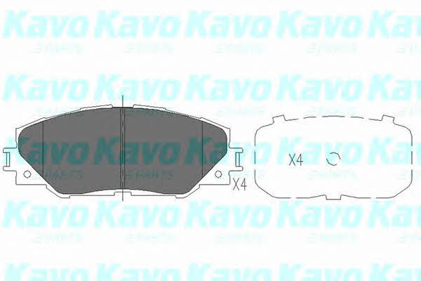 Гальмівні колодки, комплект Kavo parts KBP-9026