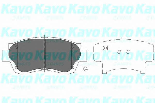 KBP9042 Kavo parts Тормозные колодки дисковые, комплект