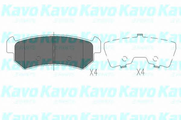 Kavo parts Гальмівні колодки задні, комплект – ціна 577 UAH