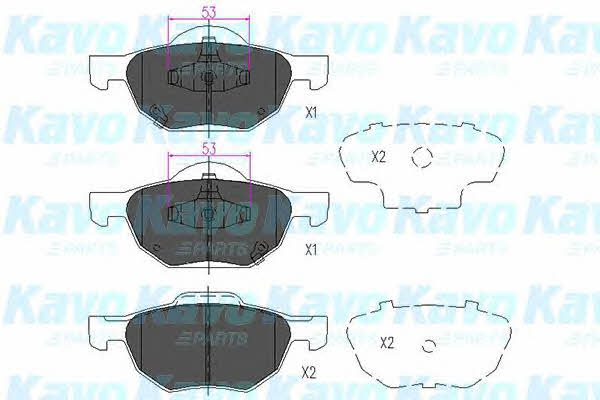 Купити Kavo parts KBP-2036 за низькою ціною в Україні!