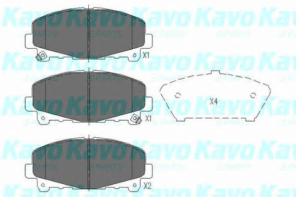 Купити Kavo parts KBP-2050 за низькою ціною в Україні!