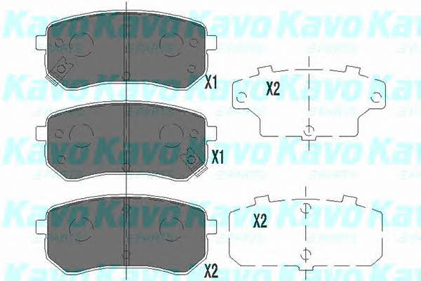 Купити Kavo parts KBP-4005 за низькою ціною в Україні!