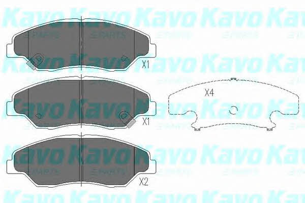 Купить Kavo parts KBP-4013 по низкой цене в Украине!