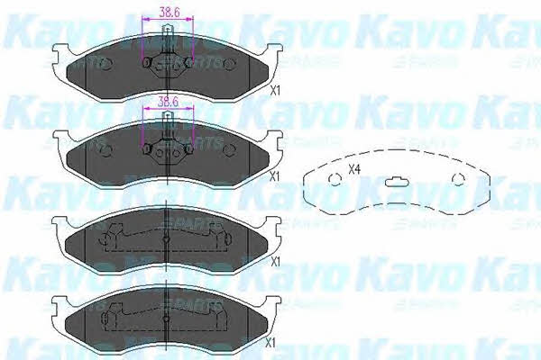 Купити Kavo parts KBP-4016 за низькою ціною в Україні!