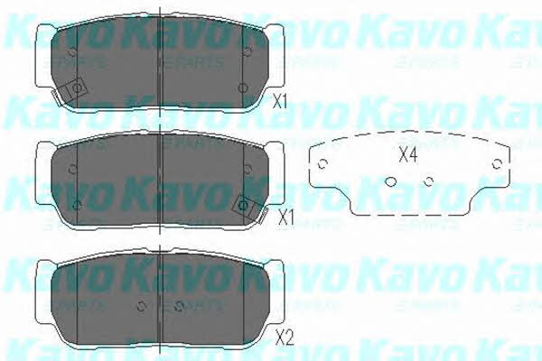 Купить Kavo parts KBP-4017 по низкой цене в Украине!