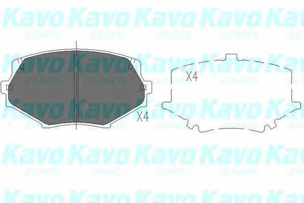 KBP4527 Kavo parts Тормозные колодки дисковые, комплект