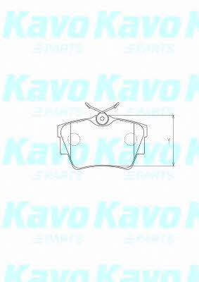 Купити Kavo parts BP-6608 за низькою ціною в Україні!