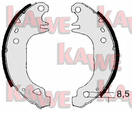 Kawe 03110 Колодки гальмівні барабанні, комплект 03110: Купити в Україні - Добра ціна на EXIST.UA!