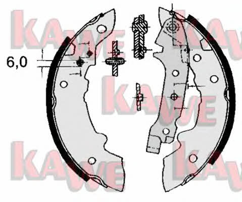 Kawe 04320 Колодки гальмівні барабанні, комплект 04320: Купити в Україні - Добра ціна на EXIST.UA!