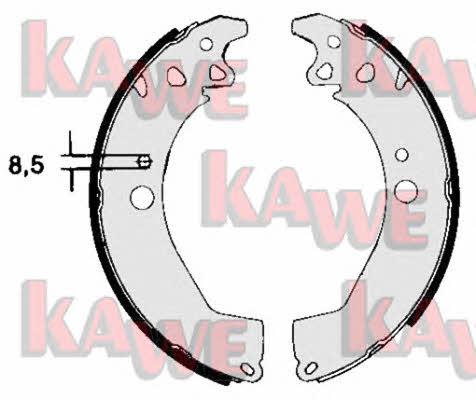 Kawe 04760 Колодки гальмівні барабанні, комплект 04760: Купити в Україні - Добра ціна на EXIST.UA!