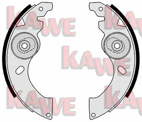 Kawe 09040 Колодки гальмівні барабанні, комплект 09040: Купити в Україні - Добра ціна на EXIST.UA!