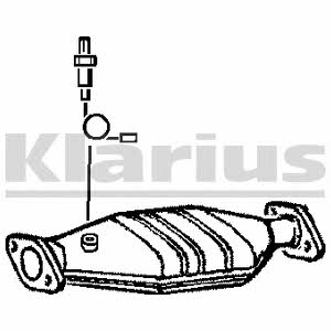 Klarius 311140 Каталізатор 311140: Купити в Україні - Добра ціна на EXIST.UA!