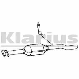 Klarius 311747 Каталізатор 311747: Купити в Україні - Добра ціна на EXIST.UA!