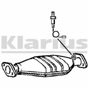 Klarius 311799 Каталізатор 311799: Купити в Україні - Добра ціна на EXIST.UA!
