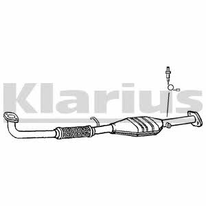 Klarius 321307 Каталізатор 321307: Купити в Україні - Добра ціна на EXIST.UA!