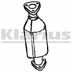 Klarius 321784 Каталізатор 321784: Купити в Україні - Добра ціна на EXIST.UA!