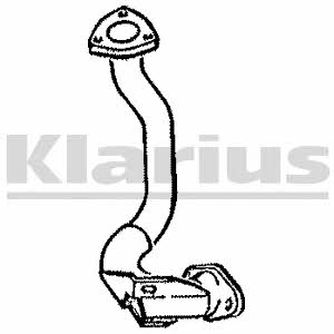 Klarius 110365 Вихлопна труба 110365: Купити в Україні - Добра ціна на EXIST.UA!